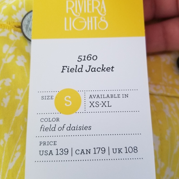 CAbi Field Jacket New with Tags Field of Daisies - Picture 8 of 9